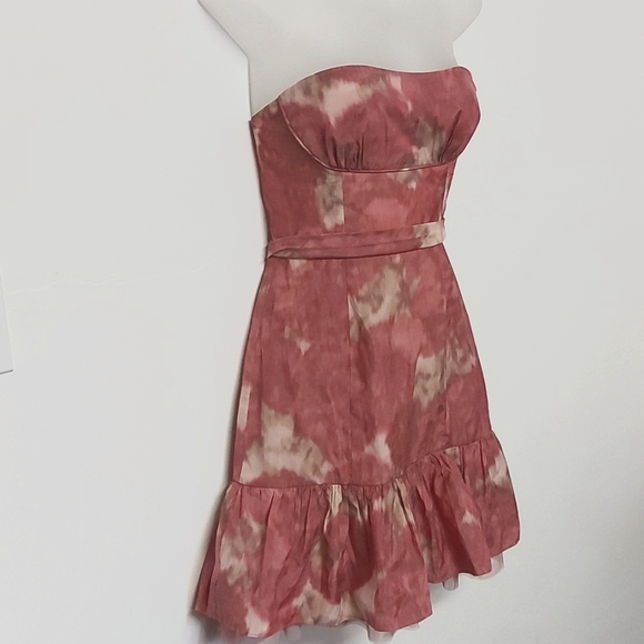 BCBG Pink Cocktail Dress, Size 6 - Picture 3 of 11